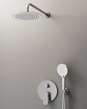 Conj. Empotr. Monomando Cassio Cr + Rociador Pared - GME [ GME® ]