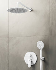 Conj. Empotr. Monomando Cassio Bl + Rociador Pared - GME [ GME® ]