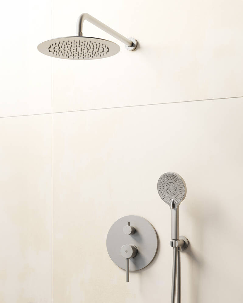 Conj. Empotr. Monomando Sirio Nk + Rociador Pared - GME [ GME® ]