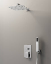 Conj. Empotr. Monomando Orion Cr + Rociador Pared - GME [ GME® ]