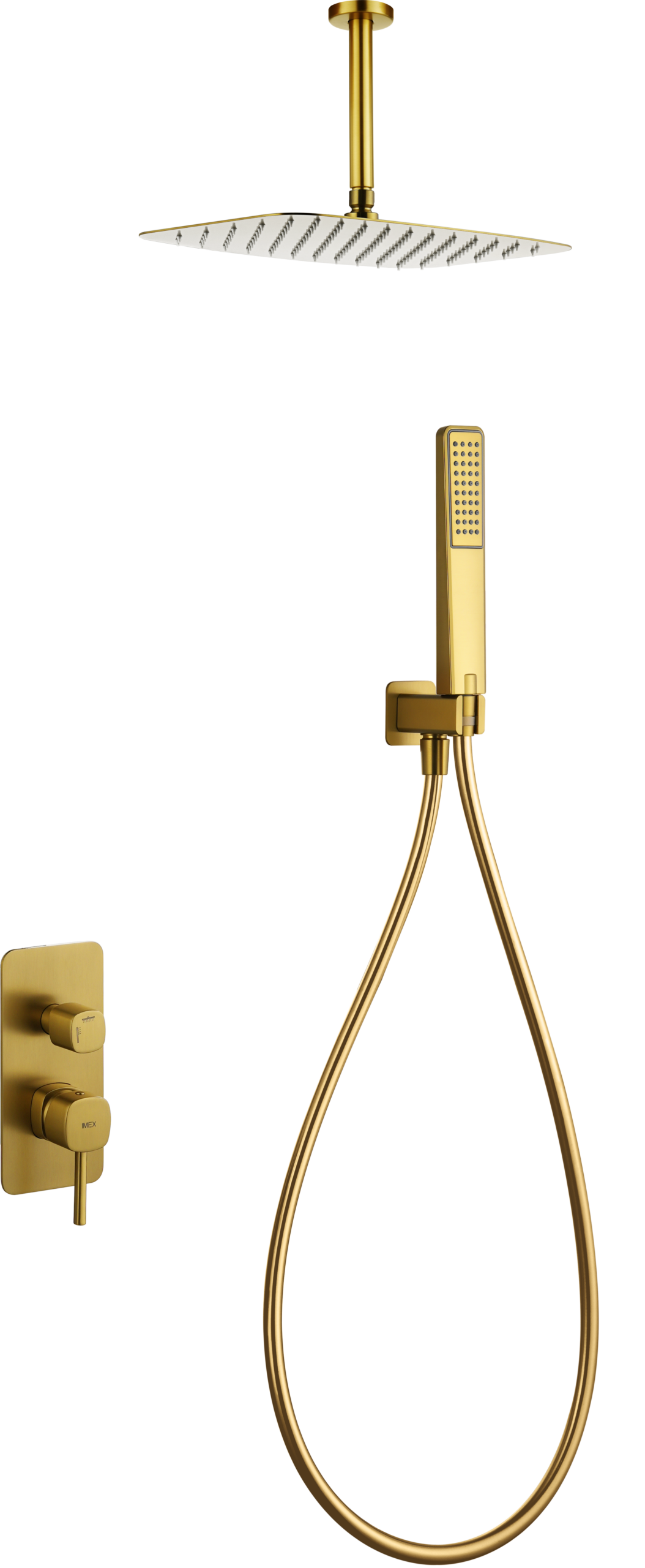 Conjunto ducha monomando empotrado Arezzo [ IMEX® ]
