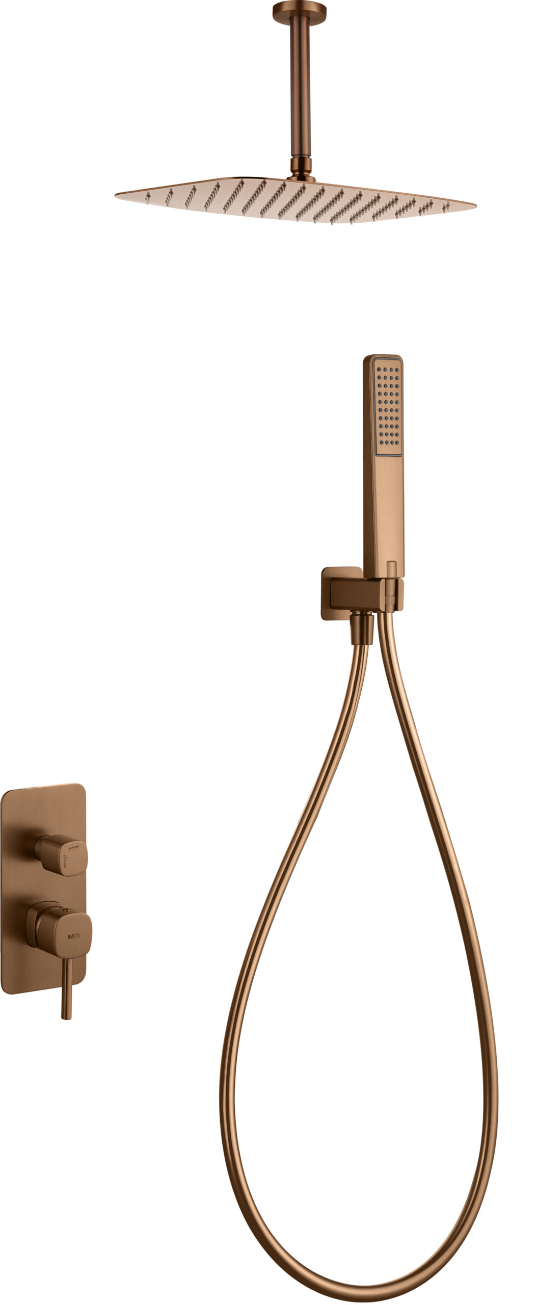 Conjunto ducha monomando empotrado Arezzo [ IMEX® ]