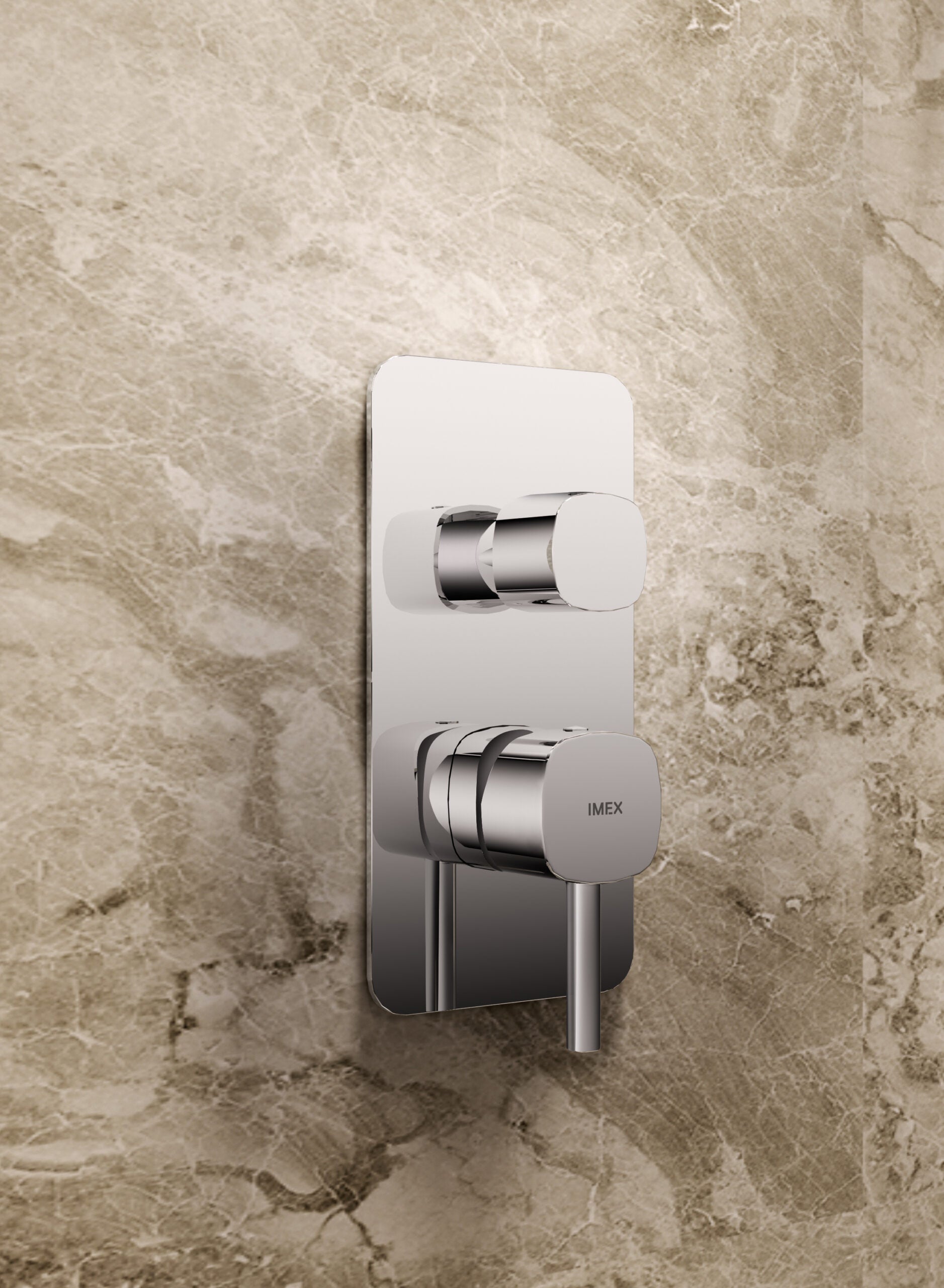 Conjunto ducha monomando empotrado Arezzo [ IMEX® ]