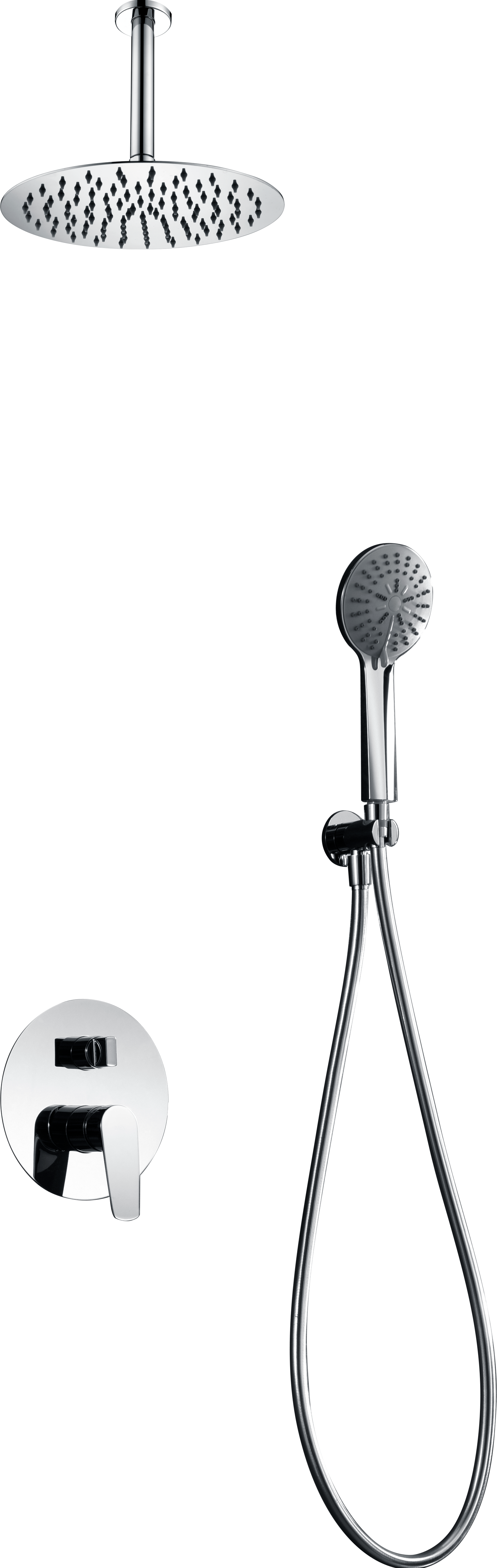Conjunto de ducha empotrado monomando Bruselas [ IMEX® ]
