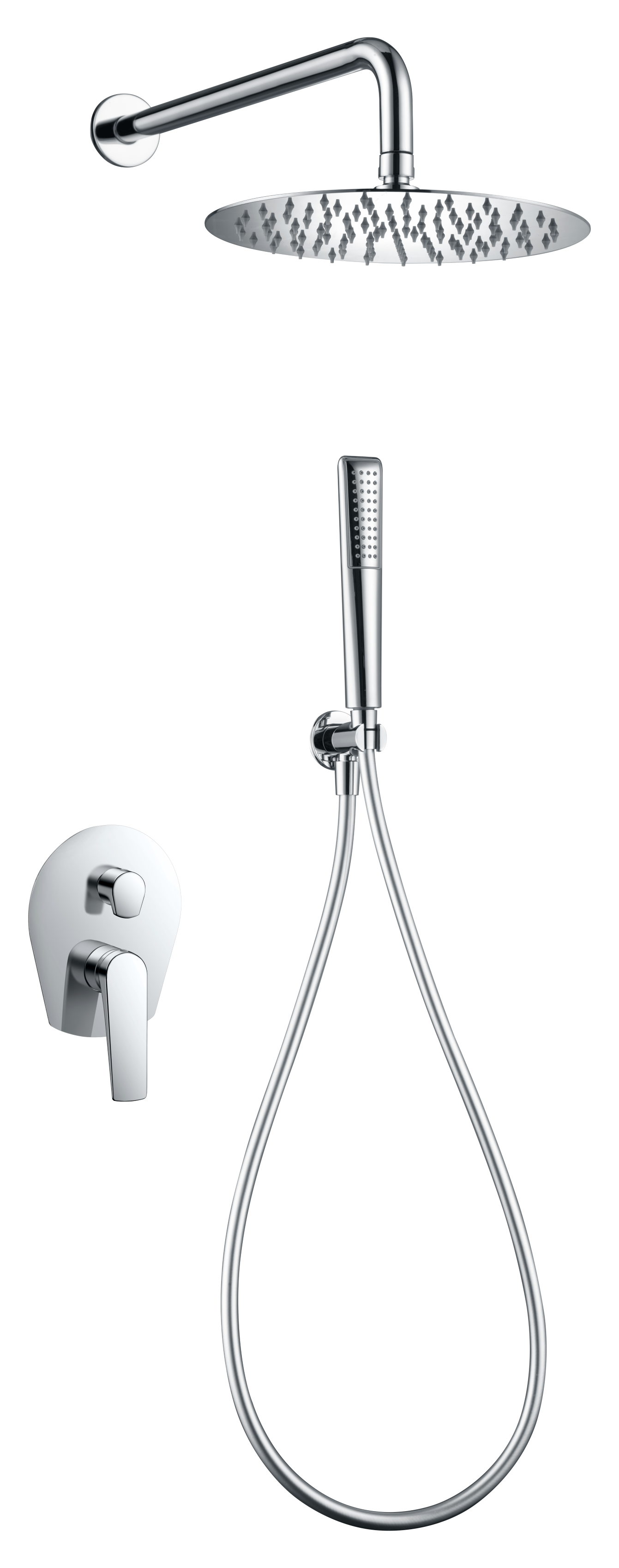 Conjunto ducha monomando empotrado Delos [ IMEX® ]