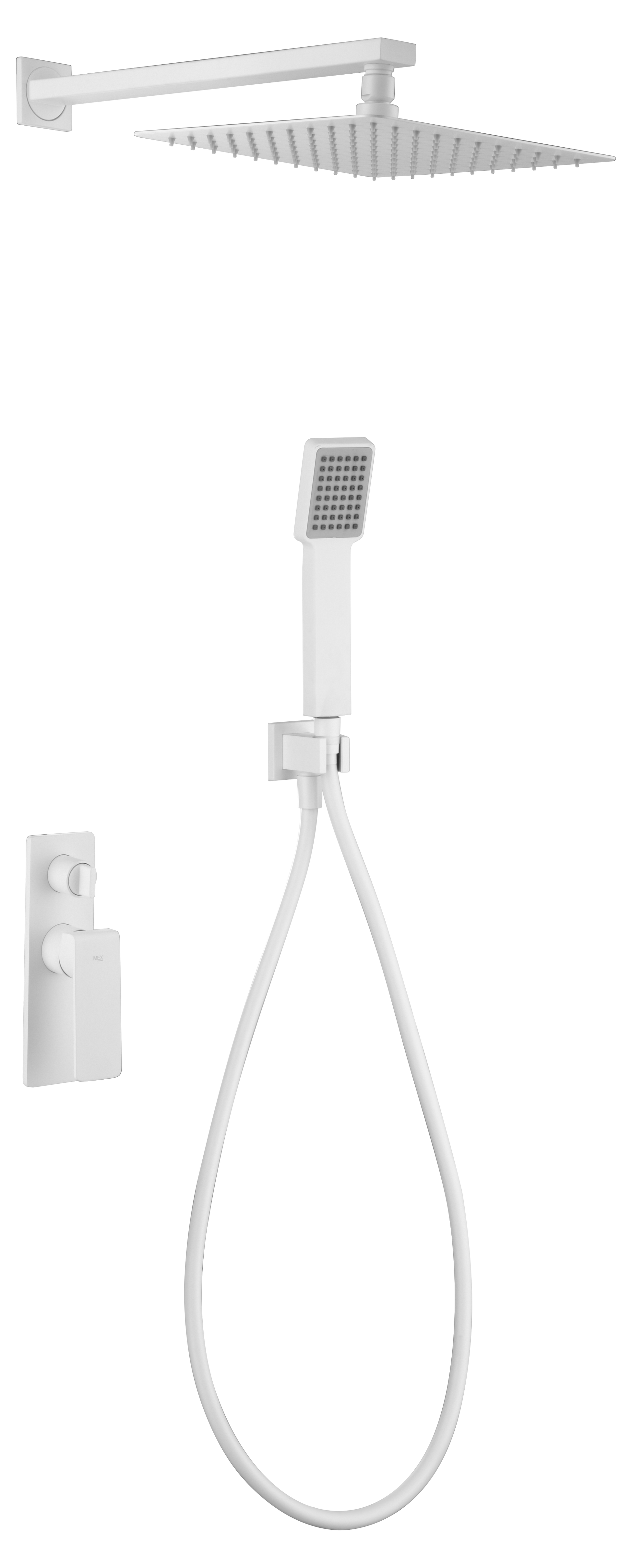 Conjunto ducha monomando empotrado Fiyi [ IMEX® ]