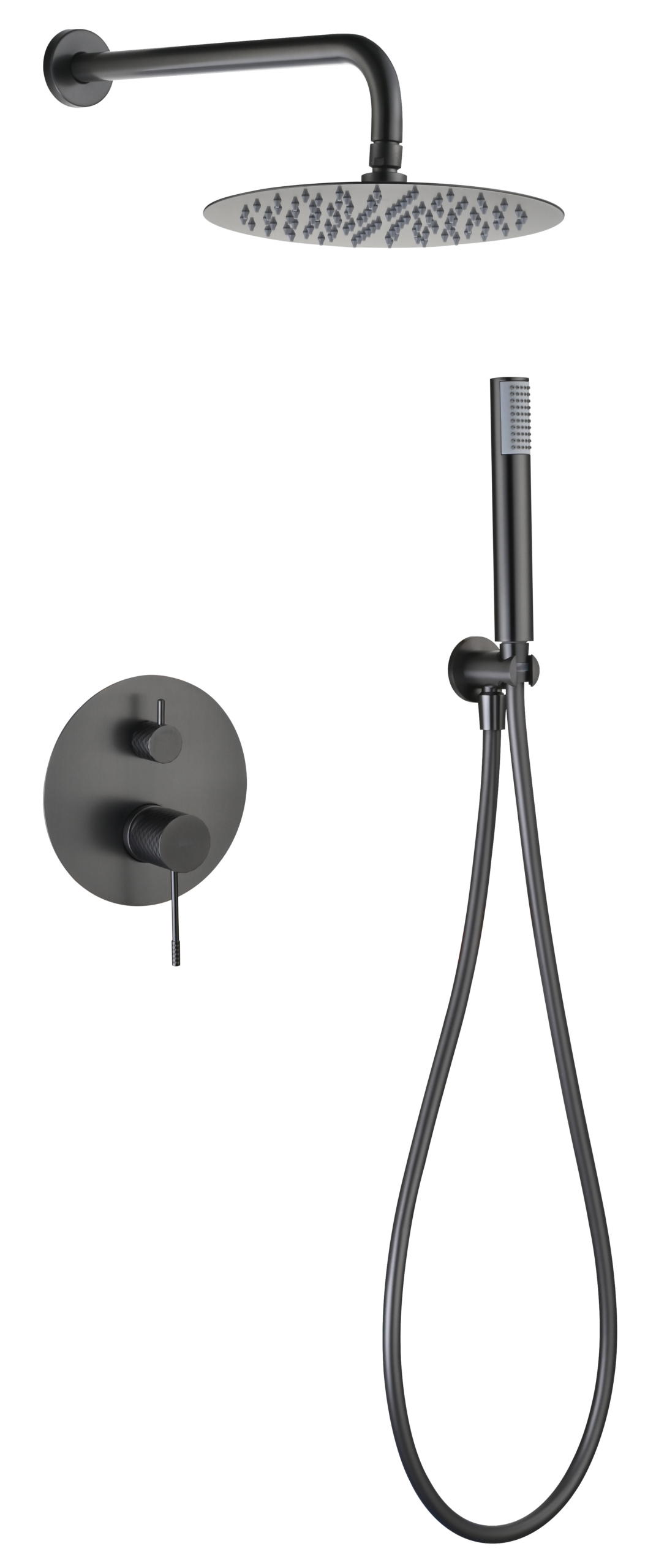 Conjunto ducha monomando empotrado Genova [ IMEX® ]