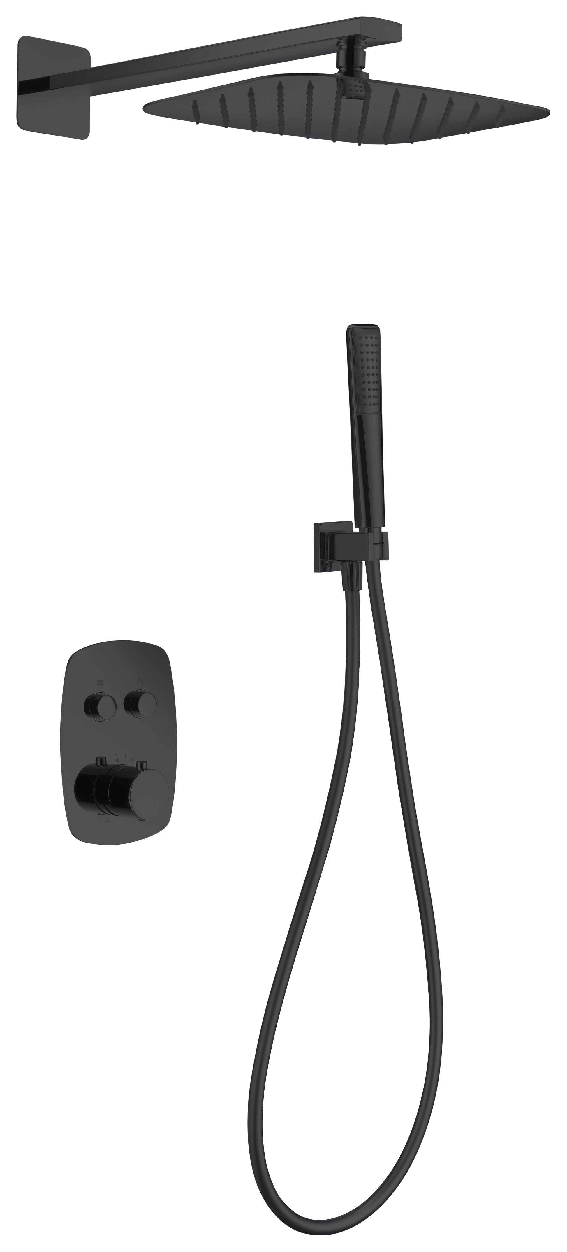 Columna de ducha termostática empotrada Hidra [ IMEX® ]