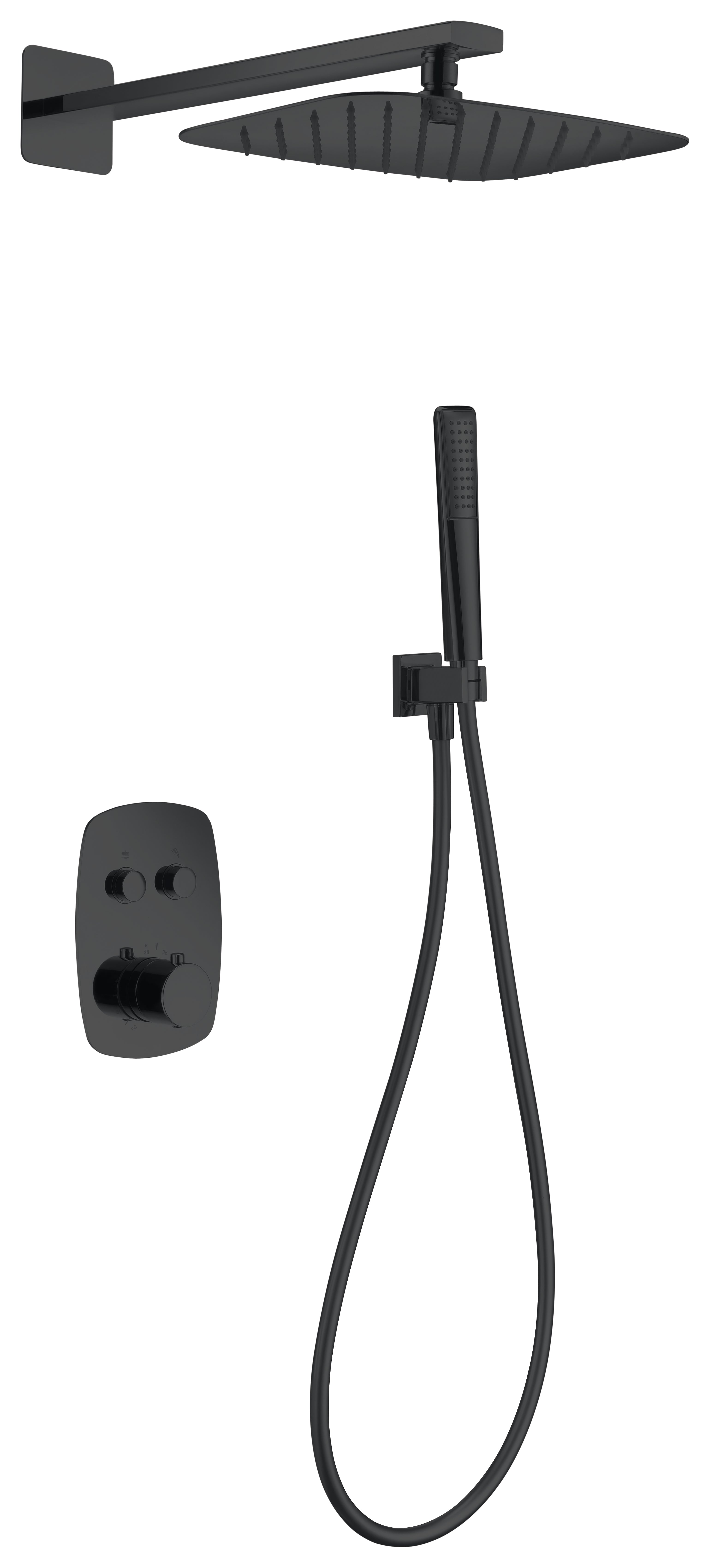 Columna de ducha termostática empotrada Hidra [ IMEX® ]