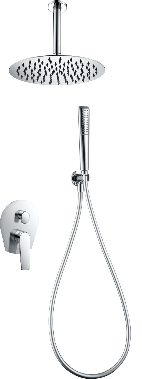 Conjunto ducha monomando empotrado Paros [ IMEX® ]