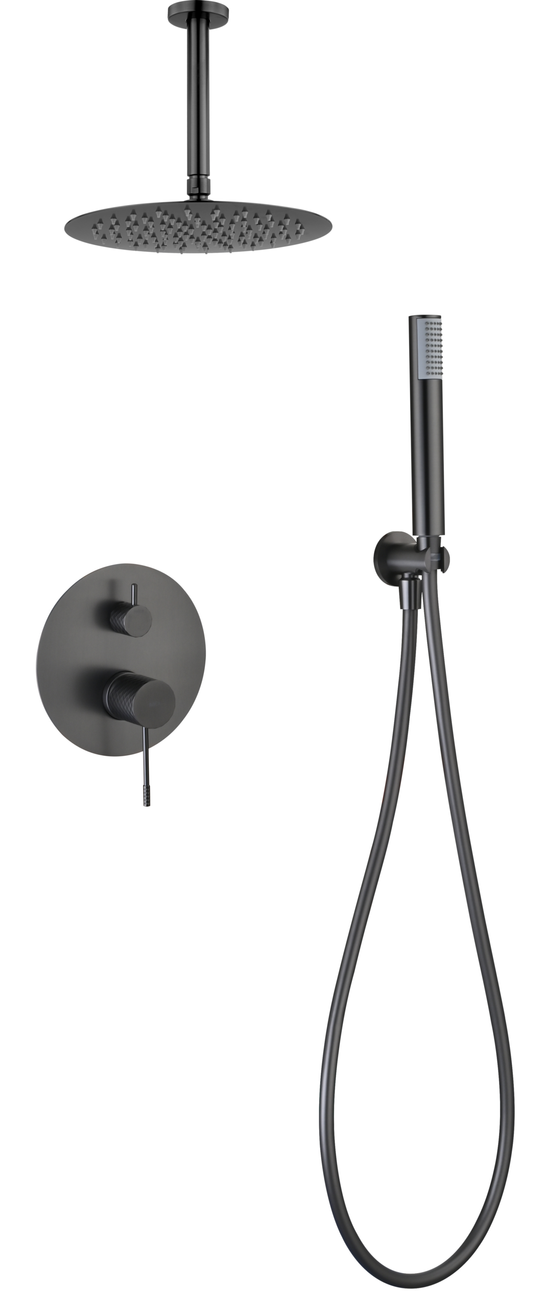Conjunto ducha monomando empotrado Piamonte [ IMEX® ]