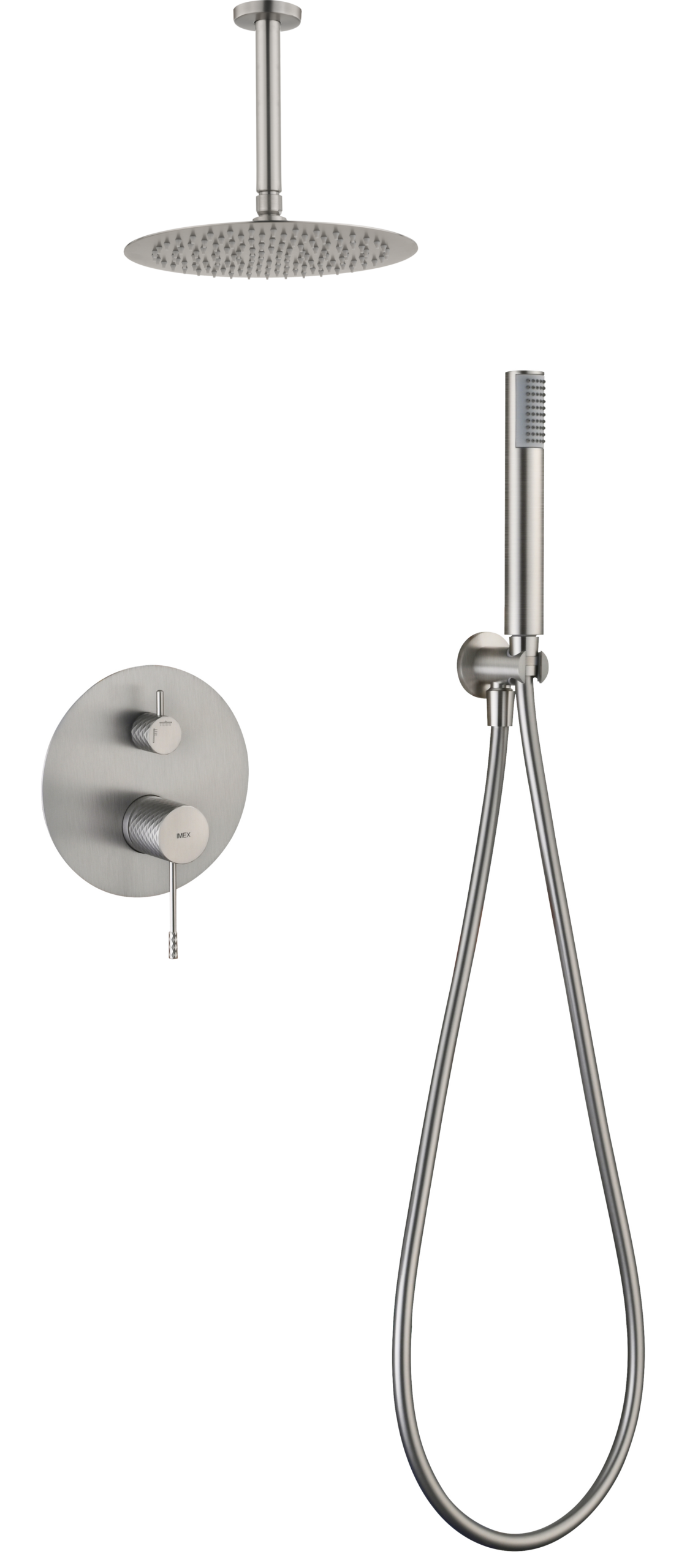 Conjunto ducha monomando empotrado Piamonte [ IMEX® ]