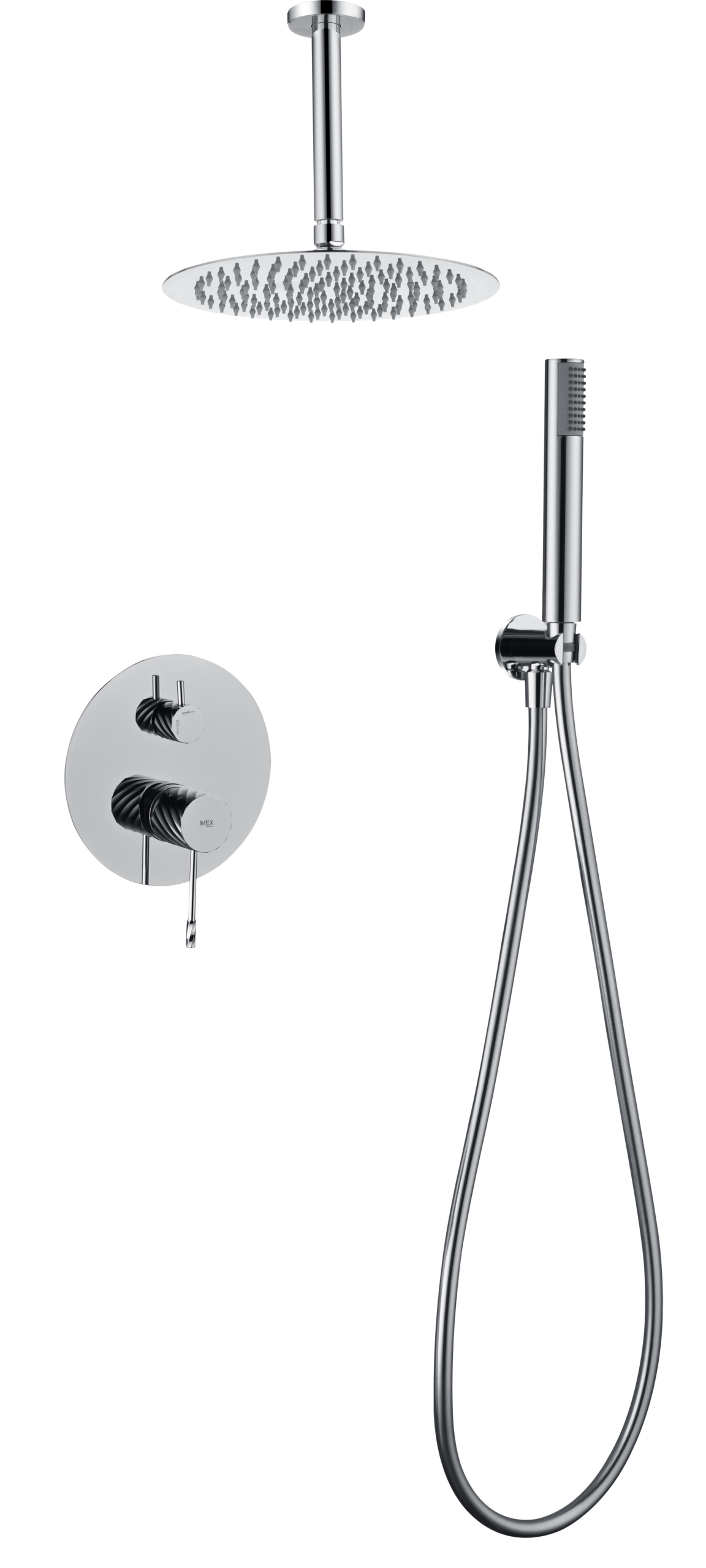 Conjunto ducha monomando empotrado Palau [ IMEX® ]
