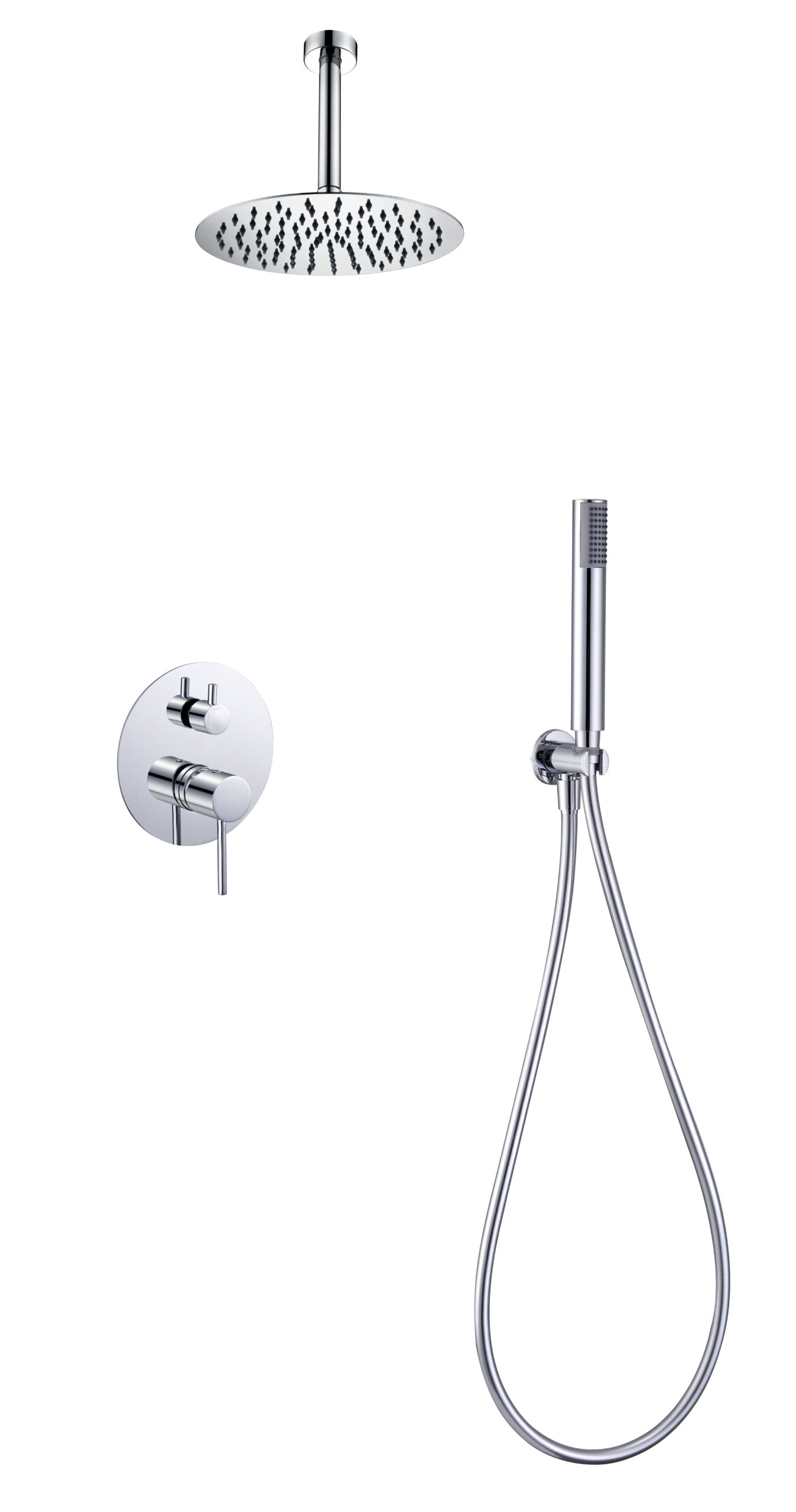 Conjunto ducha monomando empotrado Tívoli [ IMEX® ]