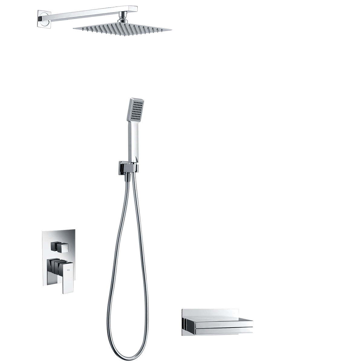 Conjunto bañera monomando empotrado Java [ IMEX® ]