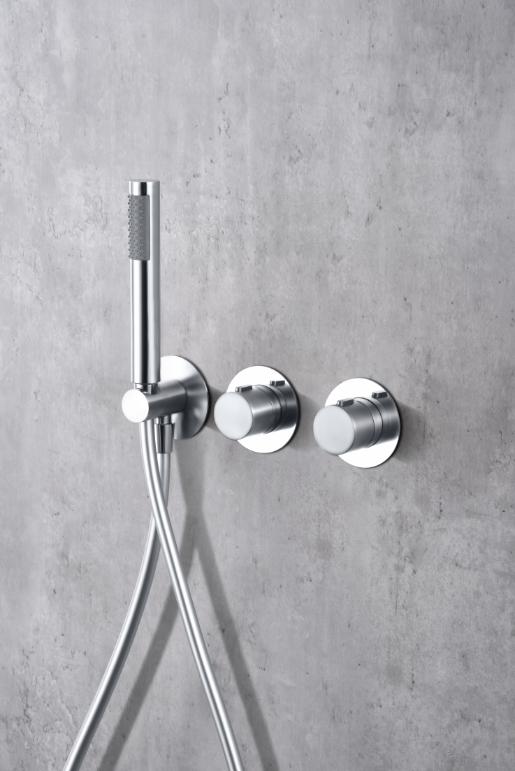 Conjunto ducha monomando empotrado Assen [ IMEX® ]