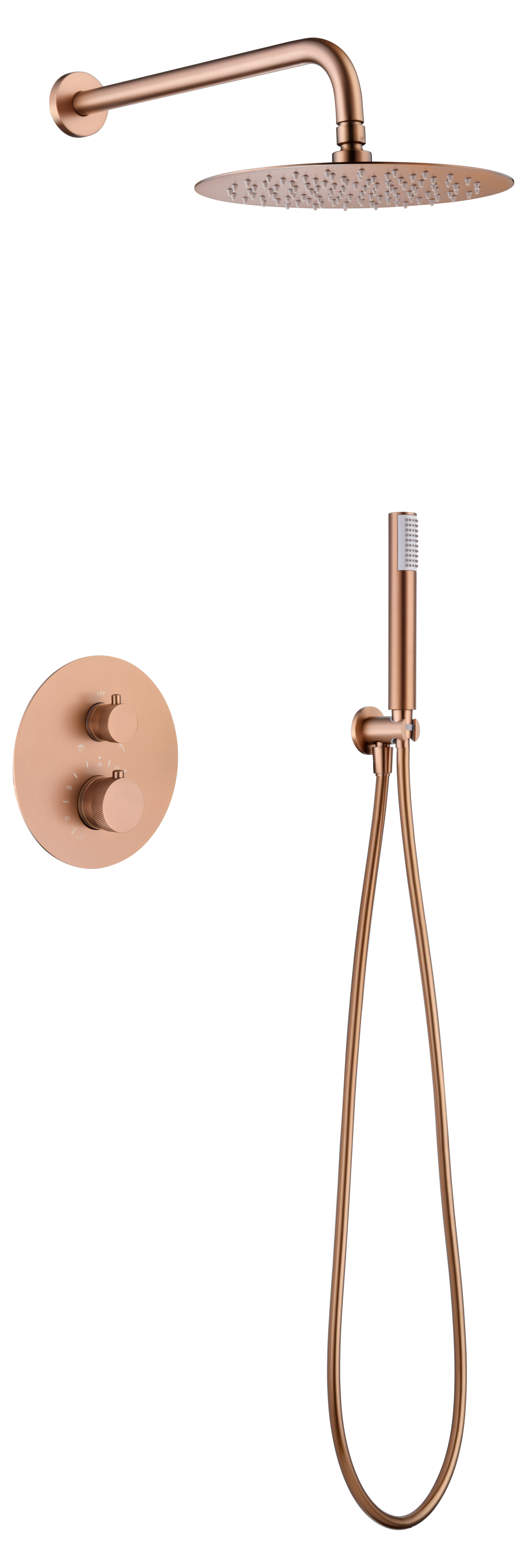 Columna de ducha termostática empotrada Line [ IMEX® ]