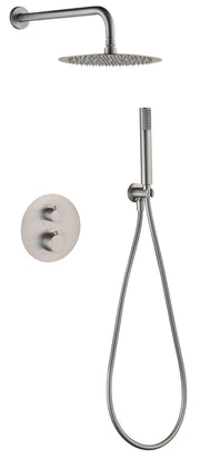Conjunto ducha termostático empotrado Génova [ IMEX® ]