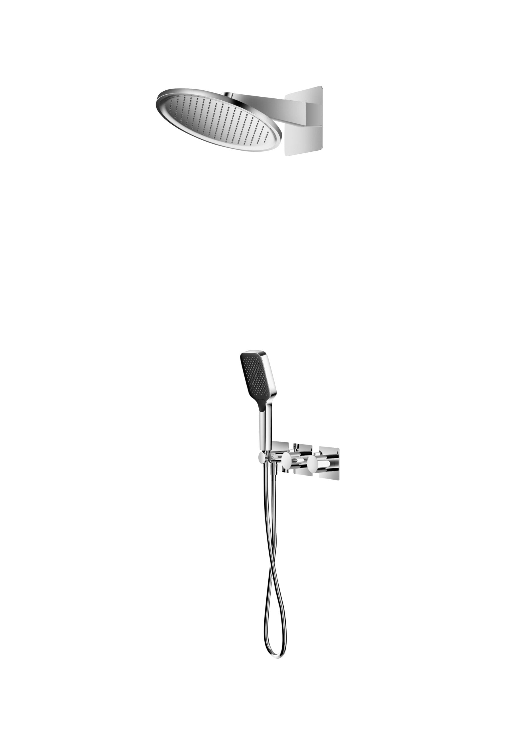 Conjunto ducha termostático empotrado Inari [ IMEX® ]