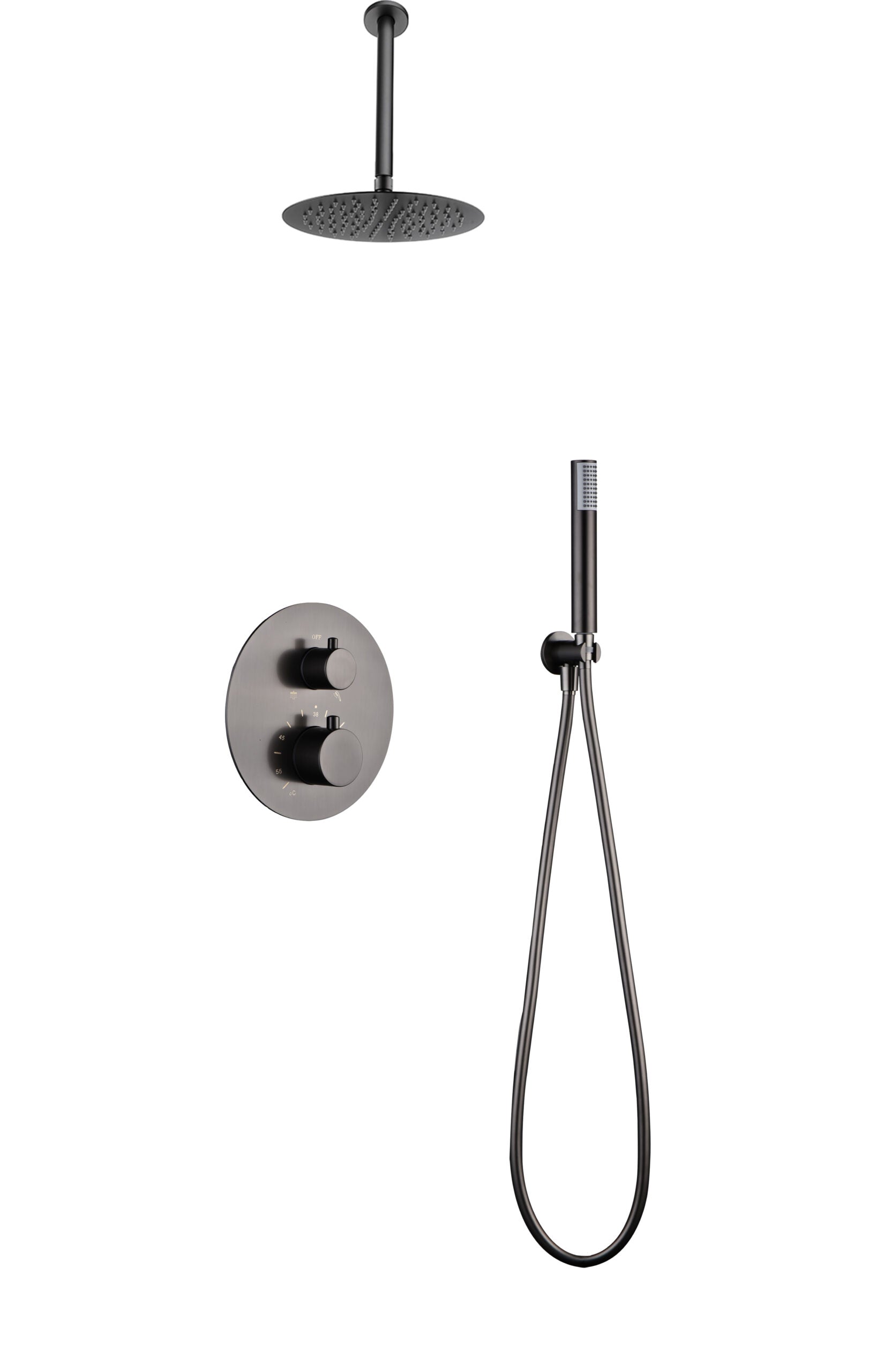Conjunto ducha termostatico empotrado Tívoli [ IMEX® ]
