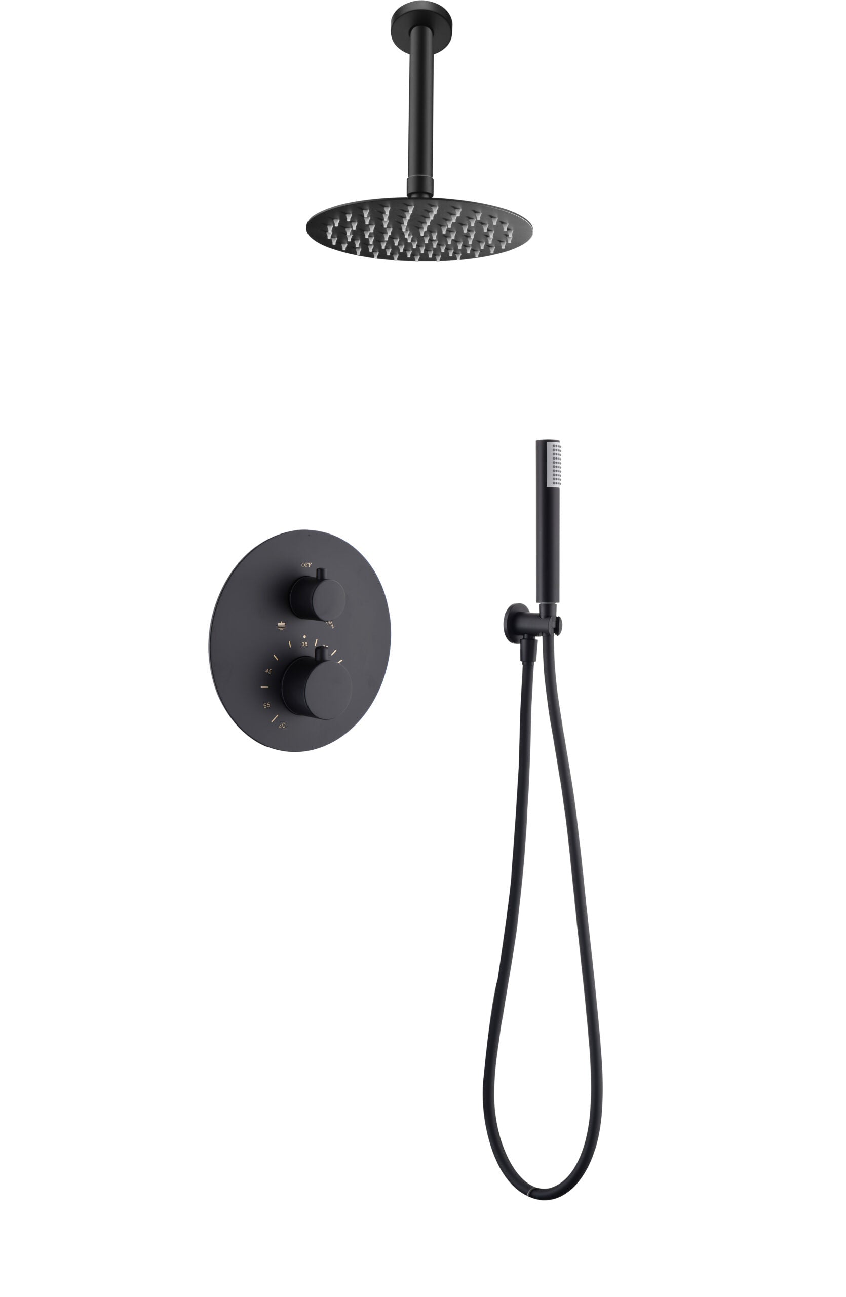 Conjunto ducha termostatico empotrado Tívoli [ IMEX® ]