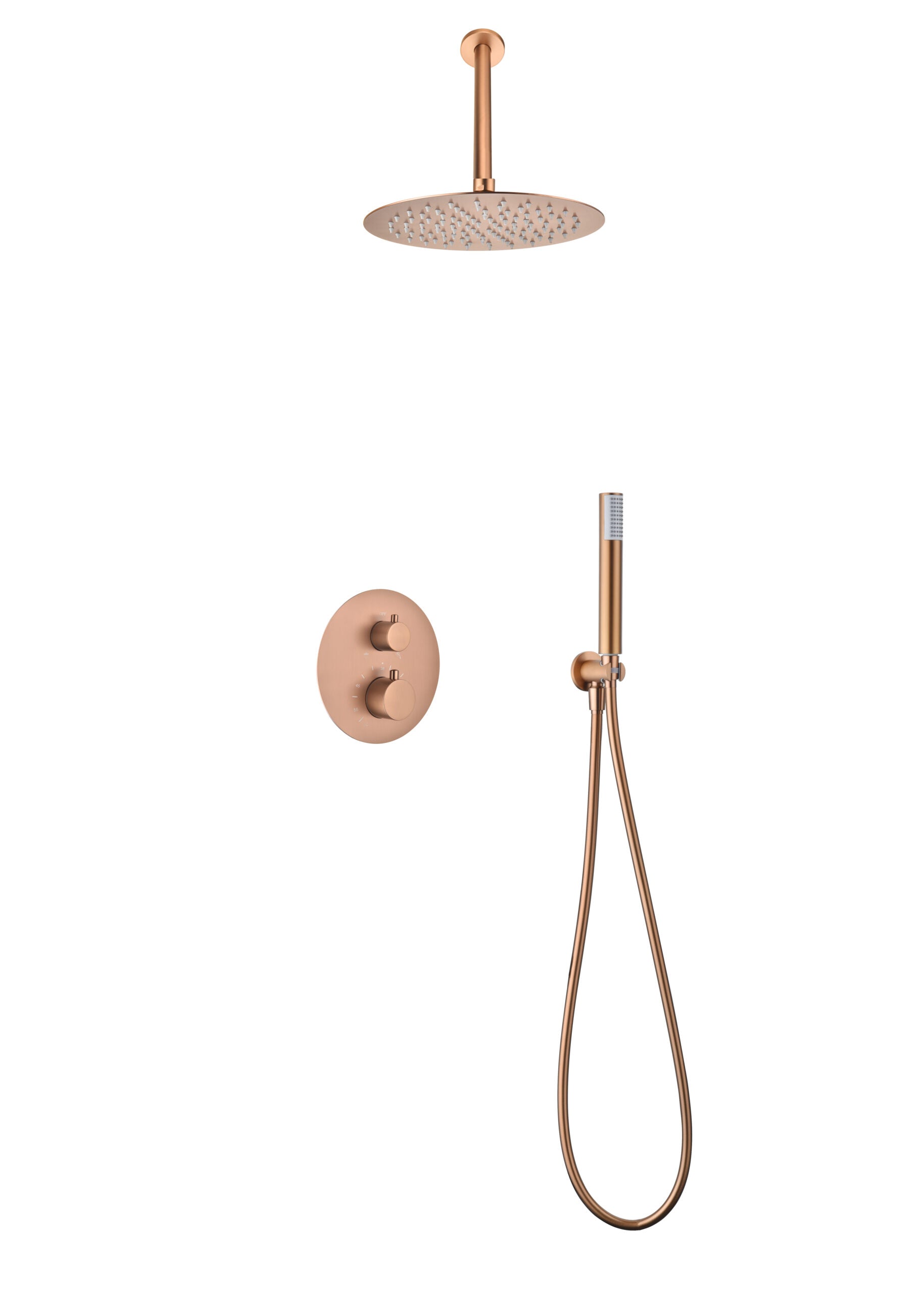 Conjunto ducha termostatico empotrado Tívoli [ IMEX® ]
