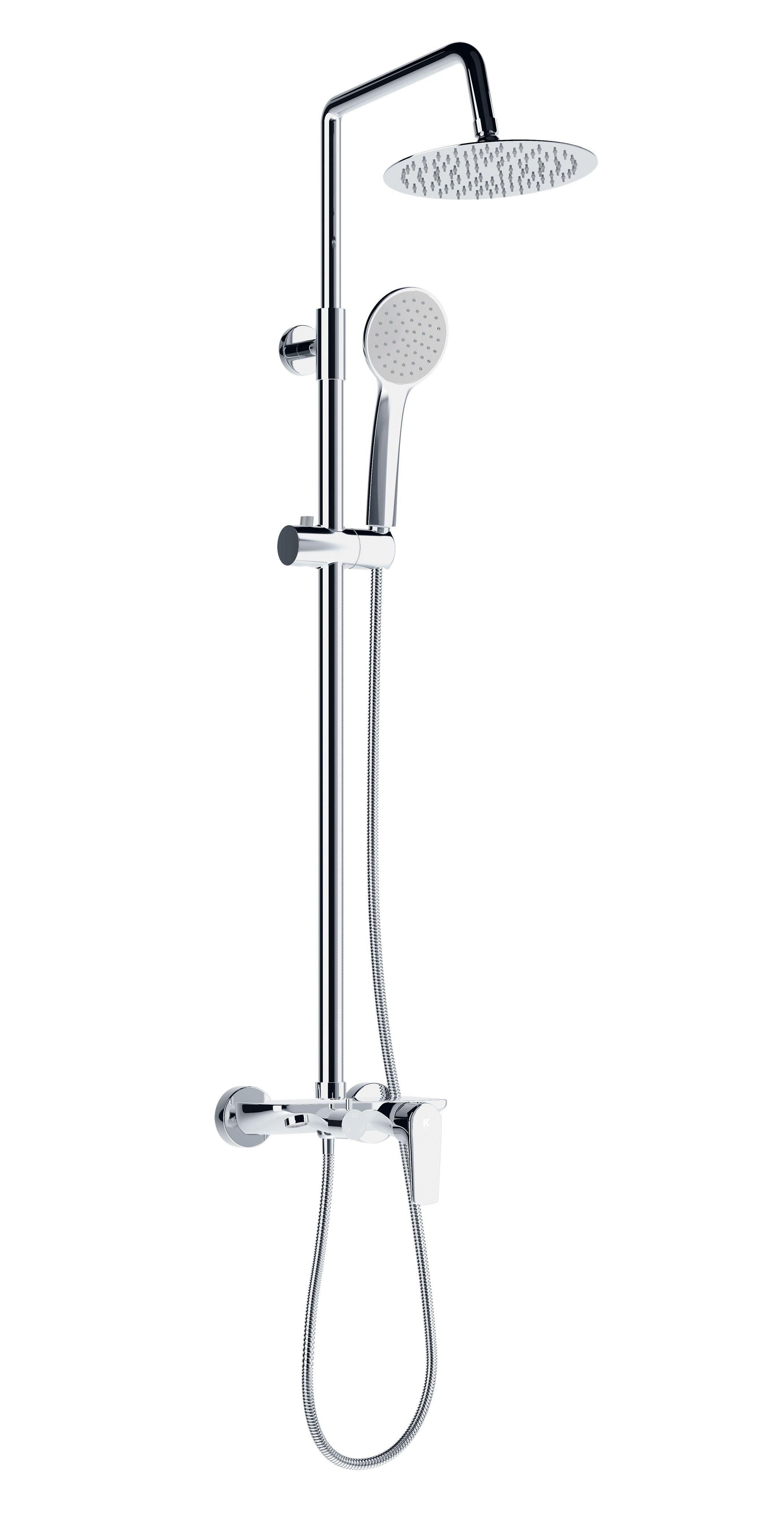 Columna de ducha bañera | Serie SINUA [ KÄLLA® ]
