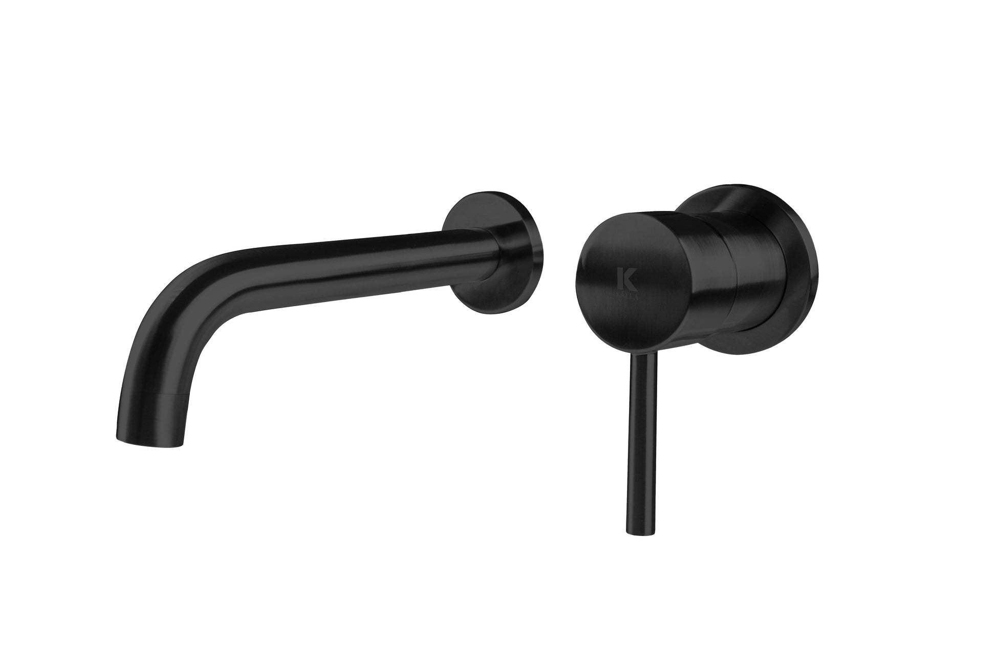 Grifo lavabo empotrado | Serie PLENUM en negro mate - KÄLLA [ KÄLLA® ]