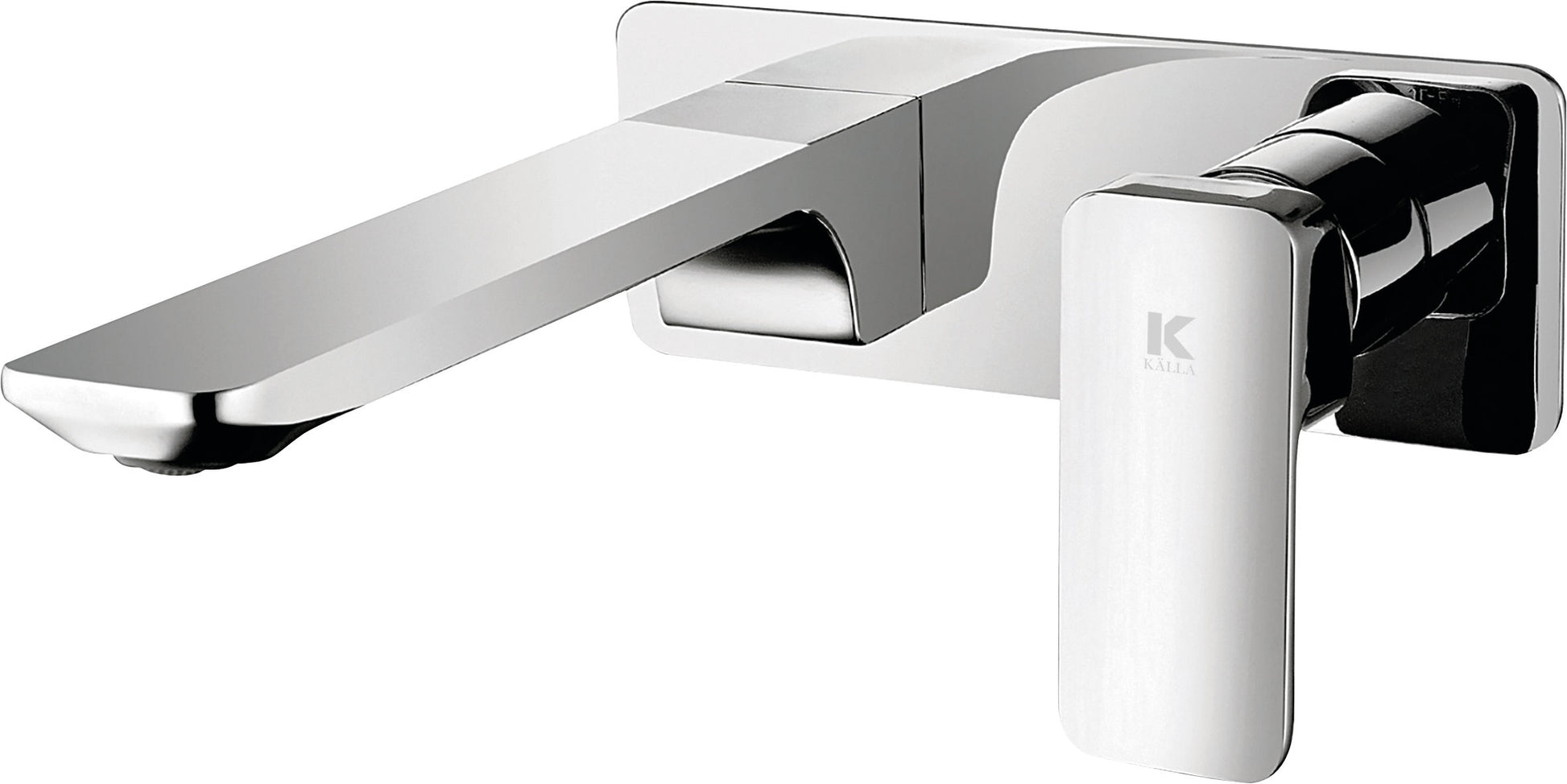 Grifo lavabo empotrado | Serie SKARA en negro mate - KÄLLA [ KÄLLA® ]