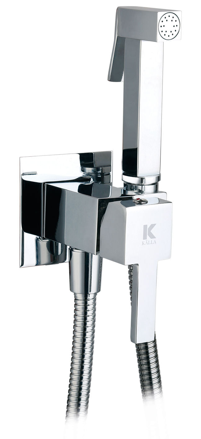 Grifo de bidé | Serie SKARA en negro - KÄLLA [ KÄLLA® ]