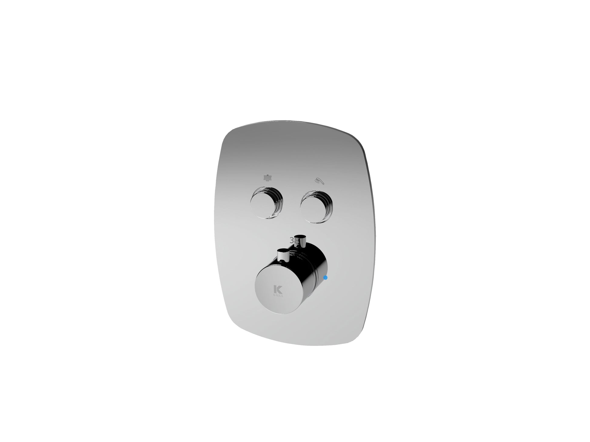 Termostática de ducha empotrada compact | Serie ERGOS - KÄLLA [ KÄLLA® ]