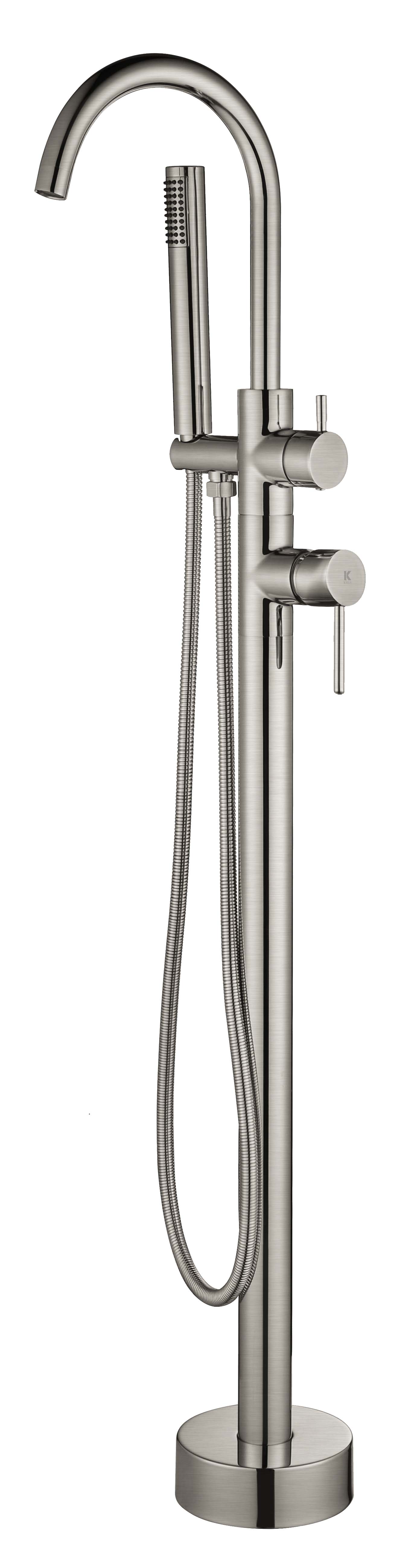 Grifo de bañera y ducha empotrado | Serie PLENUM - KÄLLA [ KÄLLA® ] - Cromo