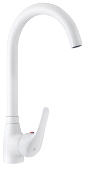 Grifo de cocina | Serie ENKELen color blanco - KÄLLA [ KÄLLA® ]