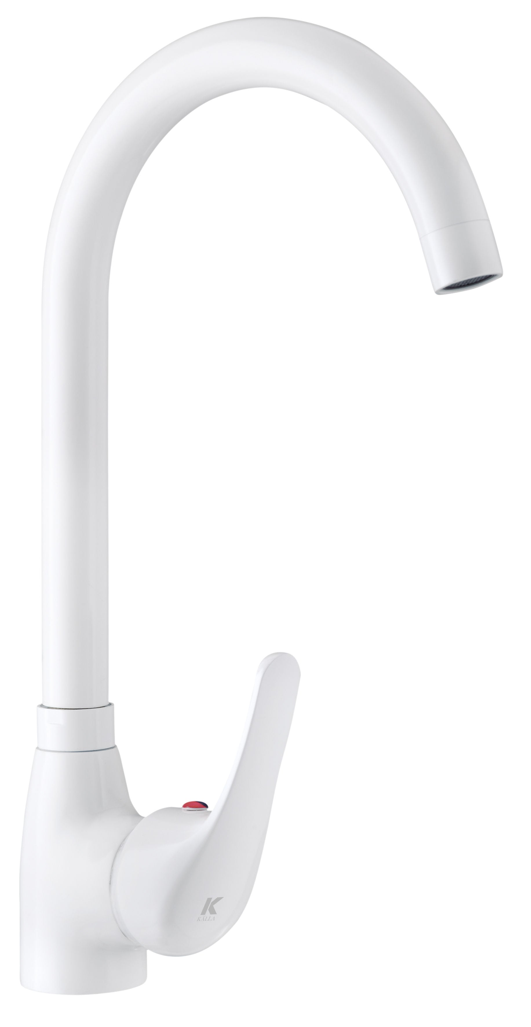 Grifo de cocina | Serie ENKELen color blanco - KÄLLA [ KÄLLA® ]