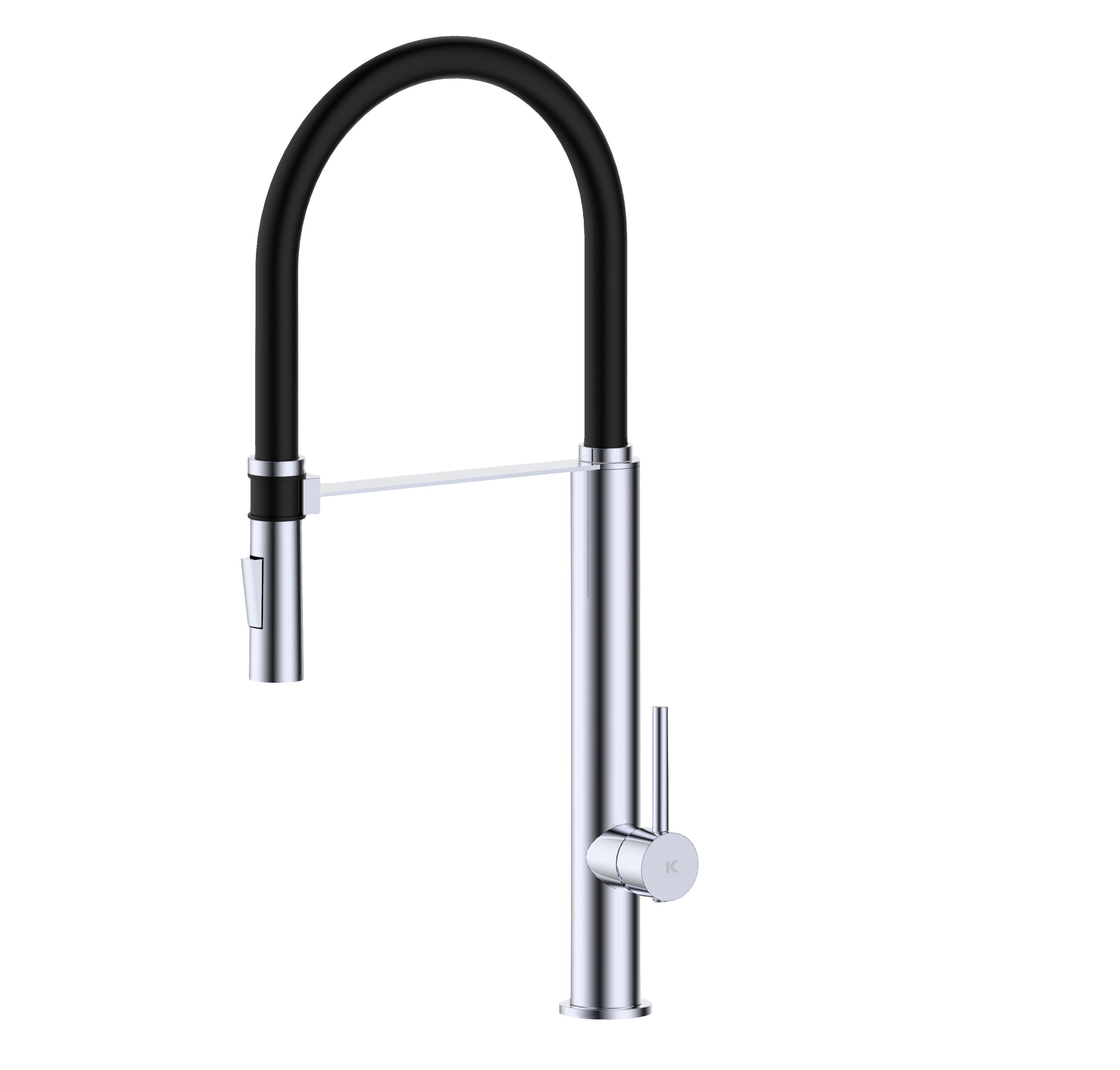Grifo de cocina | Serie PILOT en negro- KÄLLA [ KÄLLA® ]