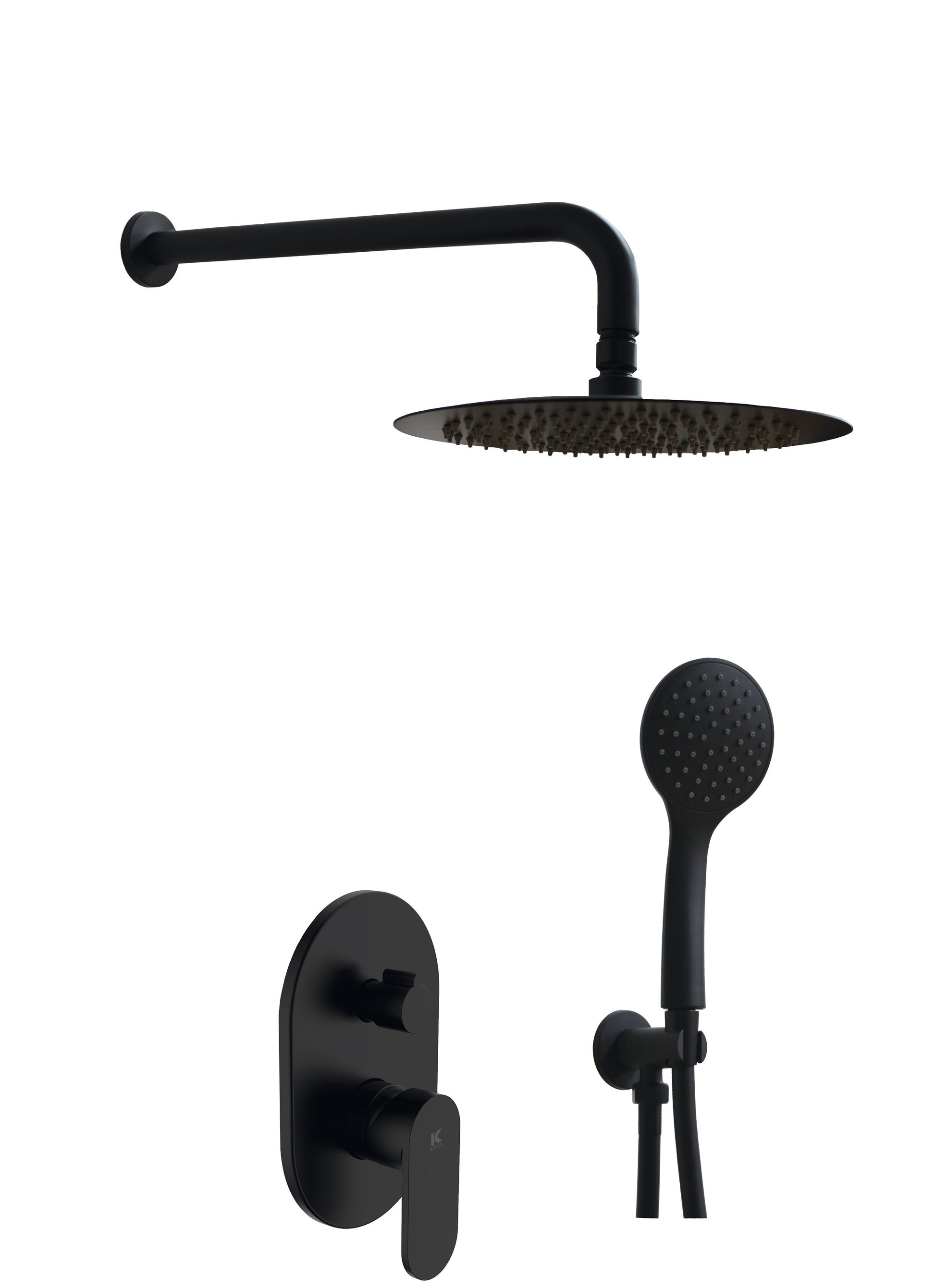 Conjunto de ducha empotrada con 2 vias pared | Serie SKARA - KÄLLA [ KÄLLA® ]