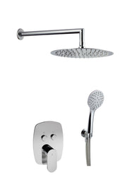 Conjunto de ducha empotrada a pared con 2 vias pared | Serie LEGEND - KÄLLA [ KÄLLA® ]