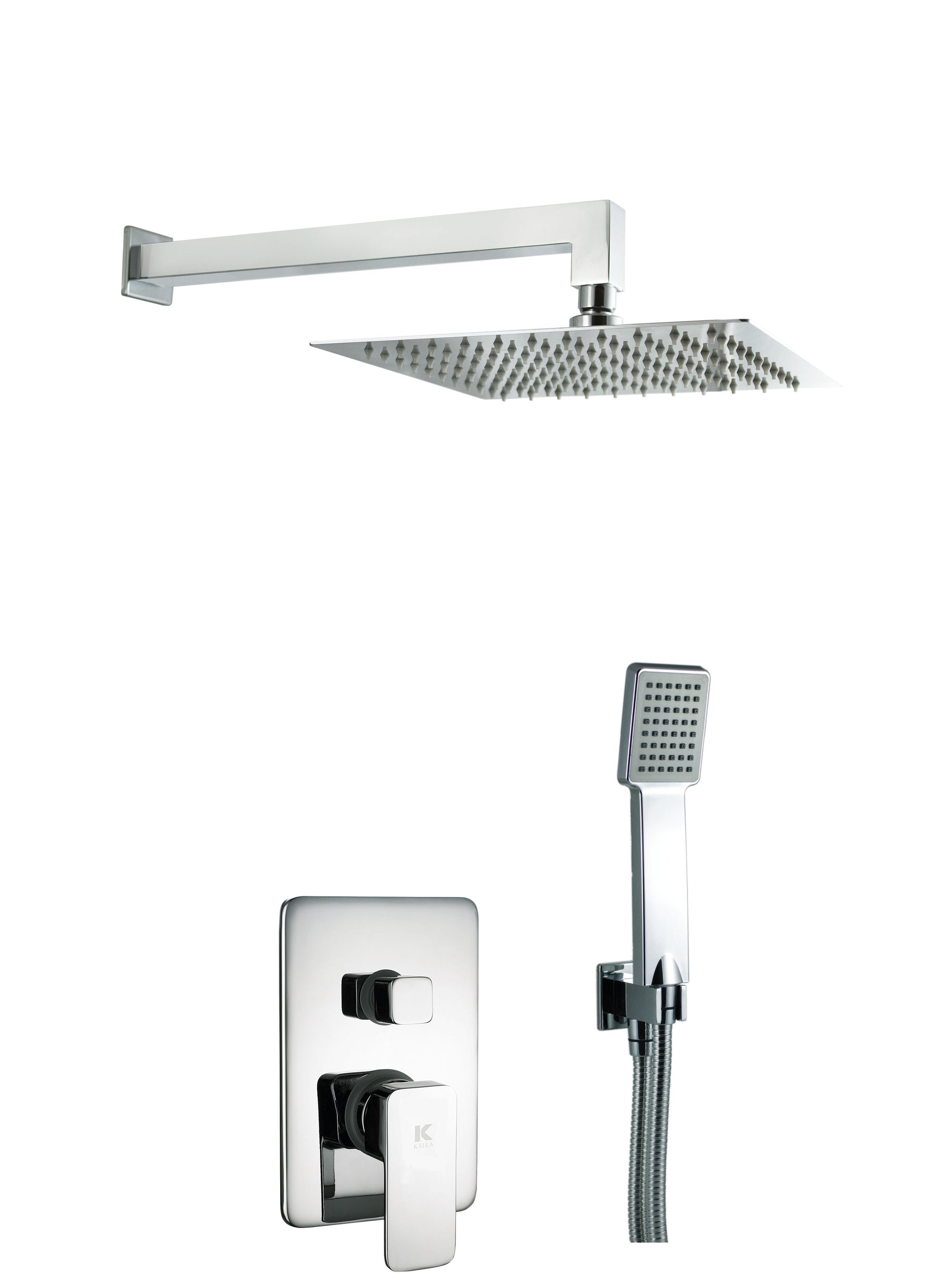 Conjunto de ducha empotrada con 2 vias pared | Serie SKARA - KÄLLA [ KÄLLA® ]