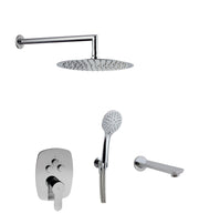 Conjunto de ducha empotrada con 3 vias pared | Serie OMNIA - KÄLLA [ KÄLLA® ]