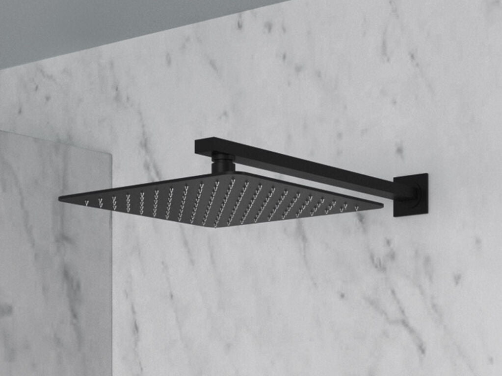 Rociador Acero Inox Cuadrado 25 Negro - GME [ GME® ]