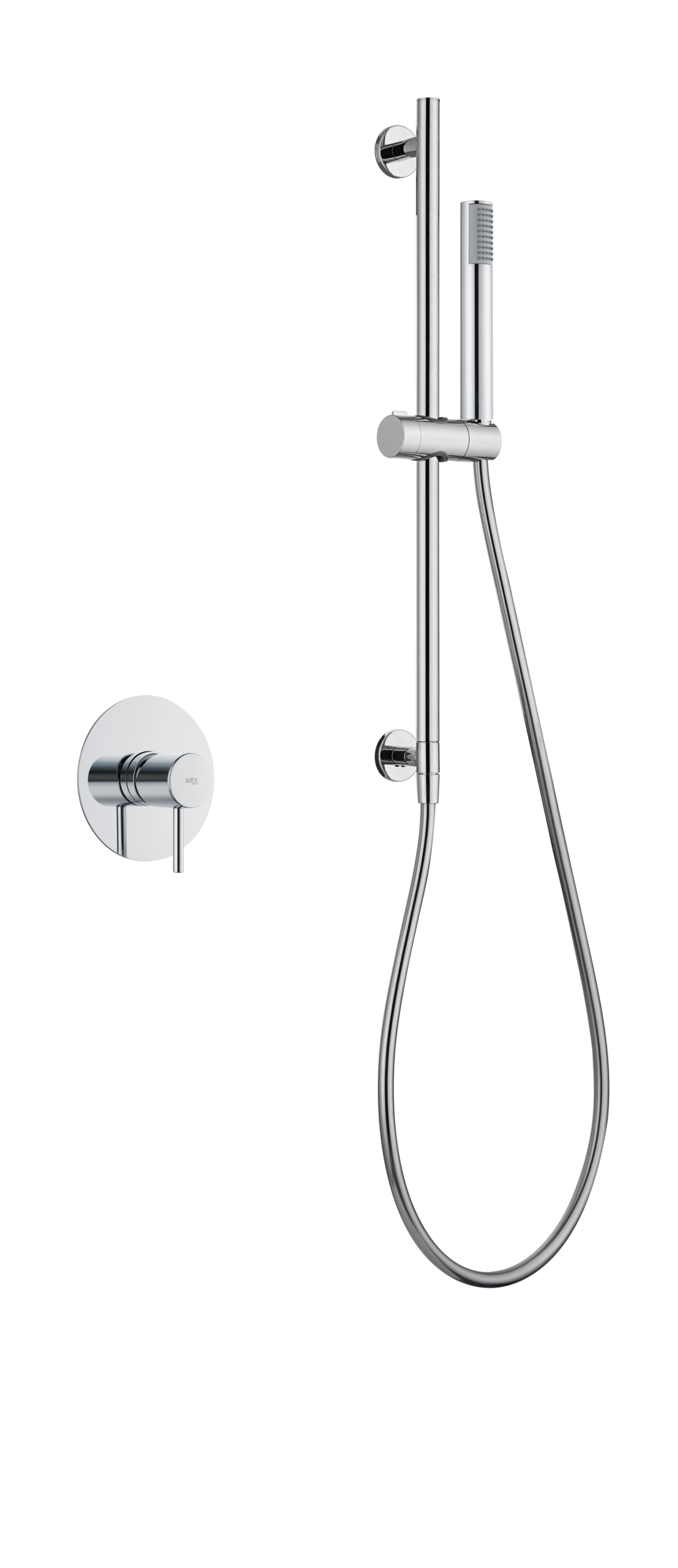 Set monomando empotrado 1 vía Monza con mango [ IMEX® ]